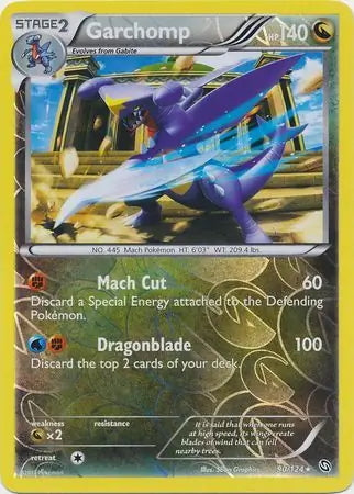 Dragons Exalted Garchomp #90/124 reverse holo